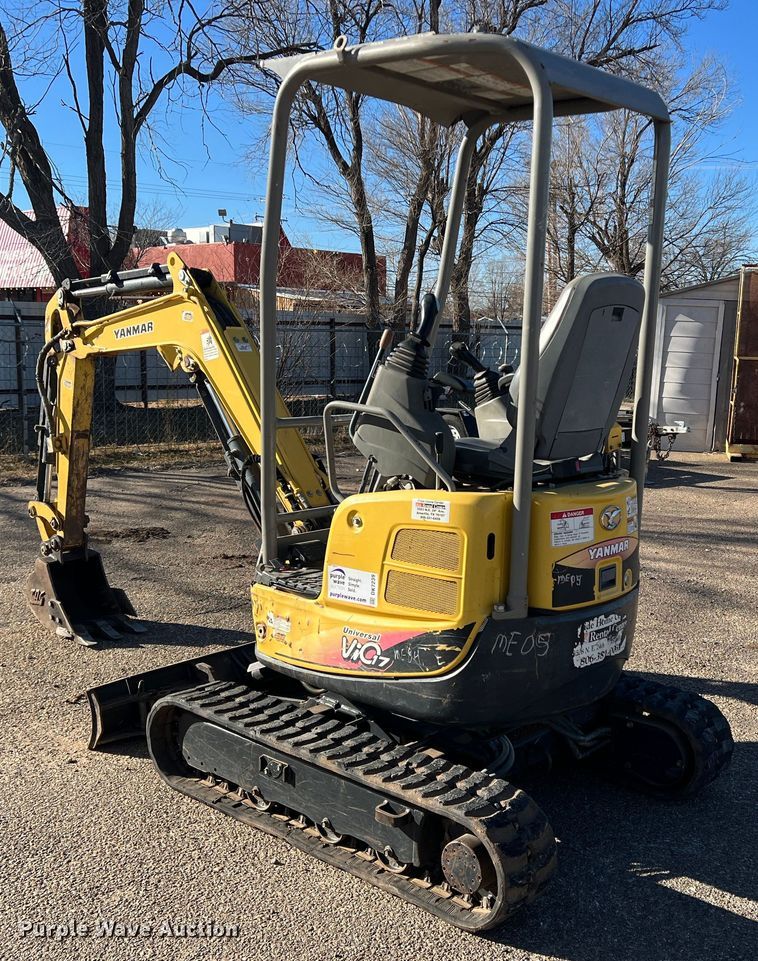 image for item DK7239 2015 Yanmar VI017A  mini excavator
