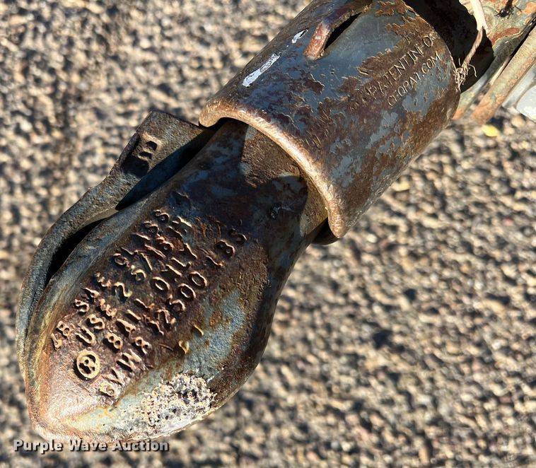 image for item DK7241 1982 Ditch Witch S4A  utility trailer