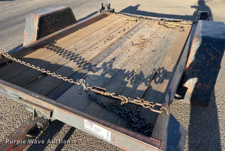 image for item DK7241 1982 Ditch Witch S4A  utility trailer