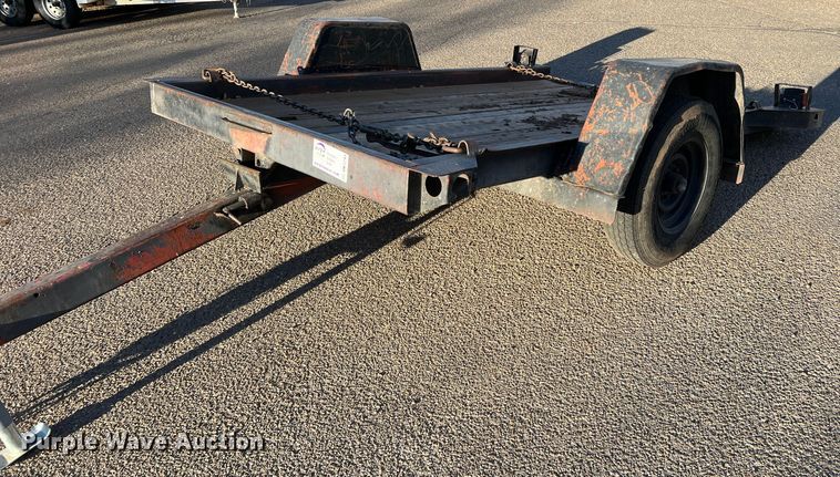 image for item DK7241 1982 Ditch Witch S4A  utility trailer