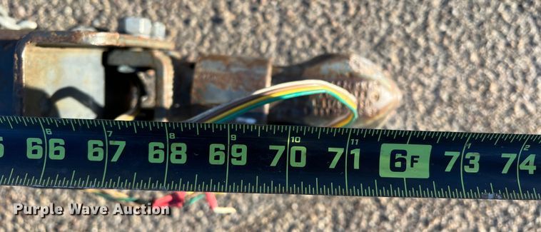 image for item DK7241 1982 Ditch Witch S4A  utility trailer