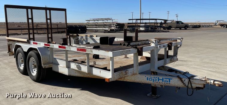 image for item DN4533 2012 Top Hat HH16X7-12.5E-F  utility trailer