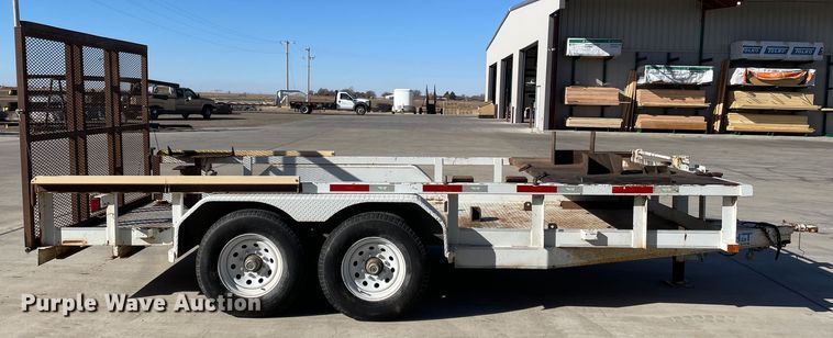 image for item DN4533 2012 Top Hat HH16X7-12.5E-F  utility trailer