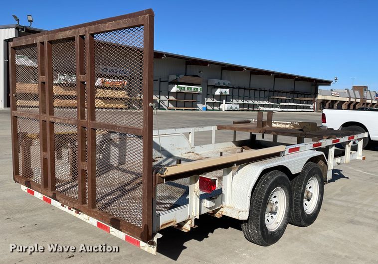 image for item DN4533 2012 Top Hat HH16X7-12.5E-F  utility trailer