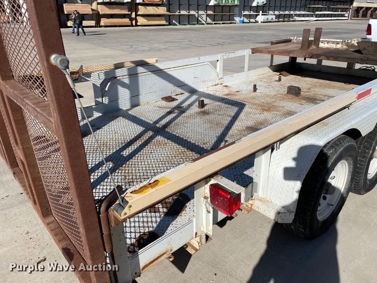 image for item DN4533 2012 Top Hat HH16X7-12.5E-F  utility trailer