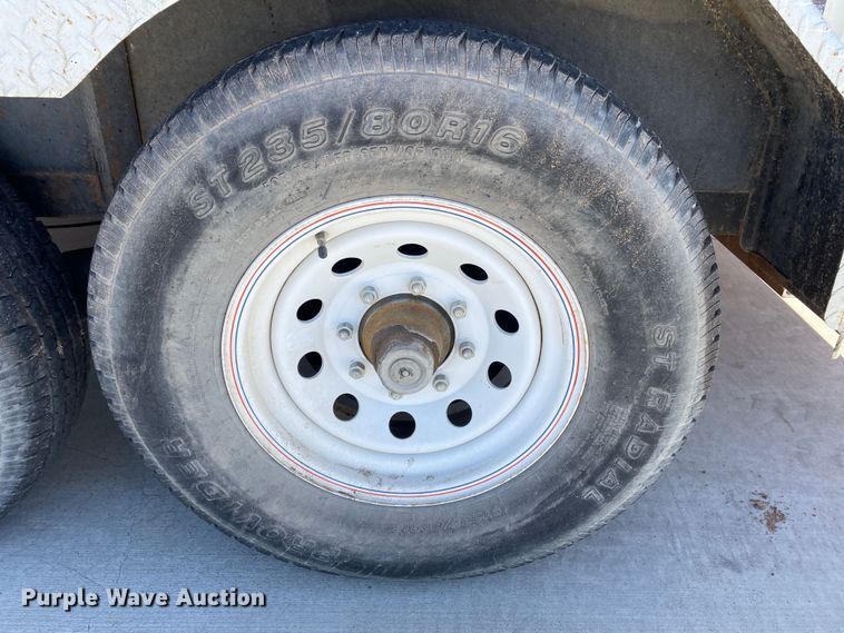 image for item DN4533 2012 Top Hat HH16X7-12.5E-F  utility trailer