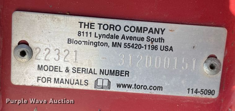 image for item DN4534 2012 Toro TX427  compact utility loader