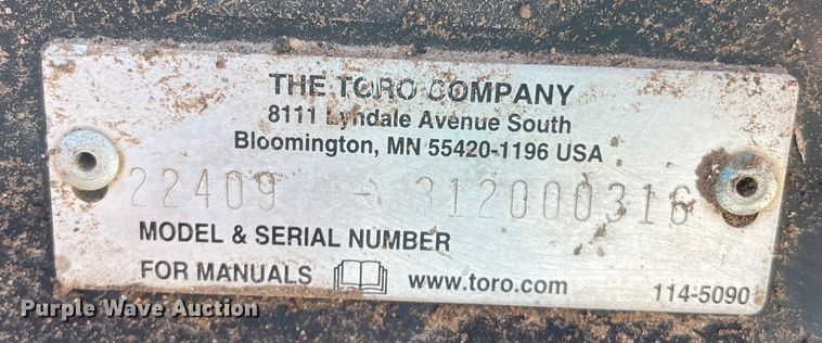 image for item DN4535 2012 Toro TX427  compact utility loader