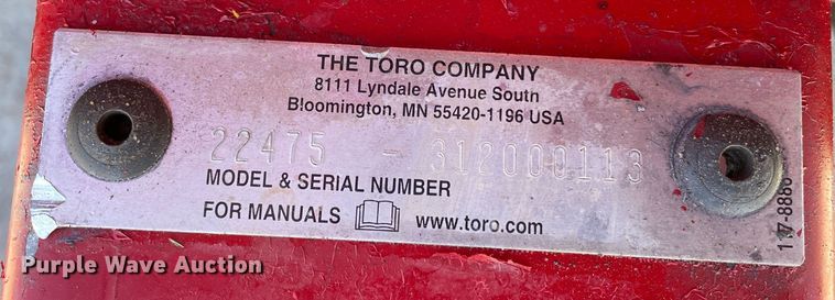 image for item DN4535 2012 Toro TX427  compact utility loader