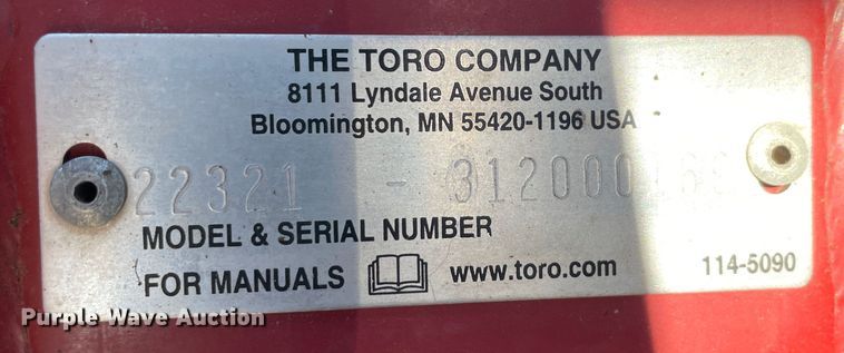 image for item DN4535 2012 Toro TX427  compact utility loader