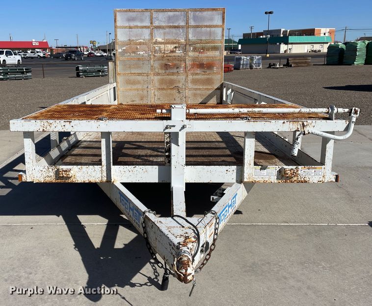 image for item DN4543 2012 Top Hat  utility trailer