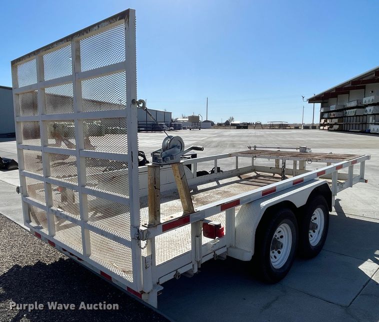 image for item DN4543 2012 Top Hat  utility trailer