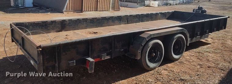 image for item DO3695 2002 Horse Creek  utility trailer