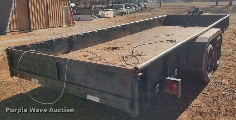 image for item DO3695 2002 Horse Creek  utility trailer