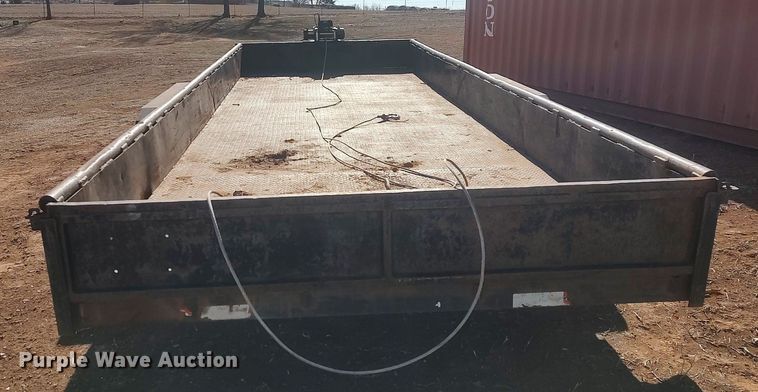 image for item DO3695 2002 Horse Creek  utility trailer