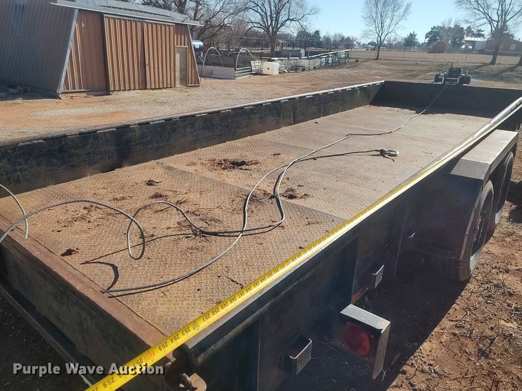 image for item DO3695 2002 Horse Creek  utility trailer