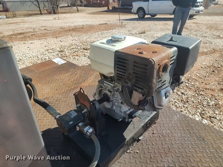 image for item DO3696 Shop built  log splitter trailer