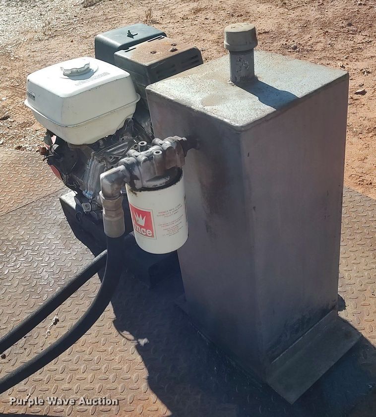 image for item DO3696 Shop built  log splitter trailer