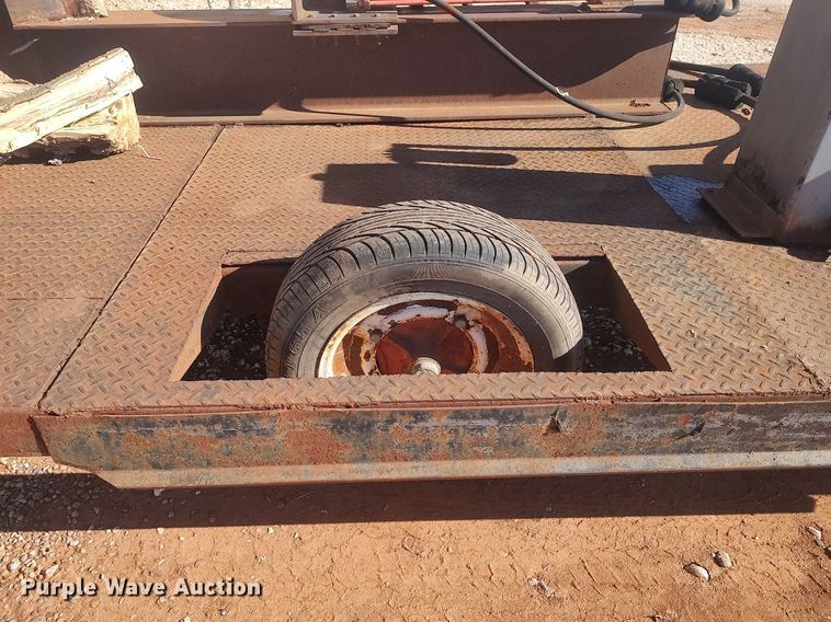 image for item DO3696 Shop built  log splitter trailer