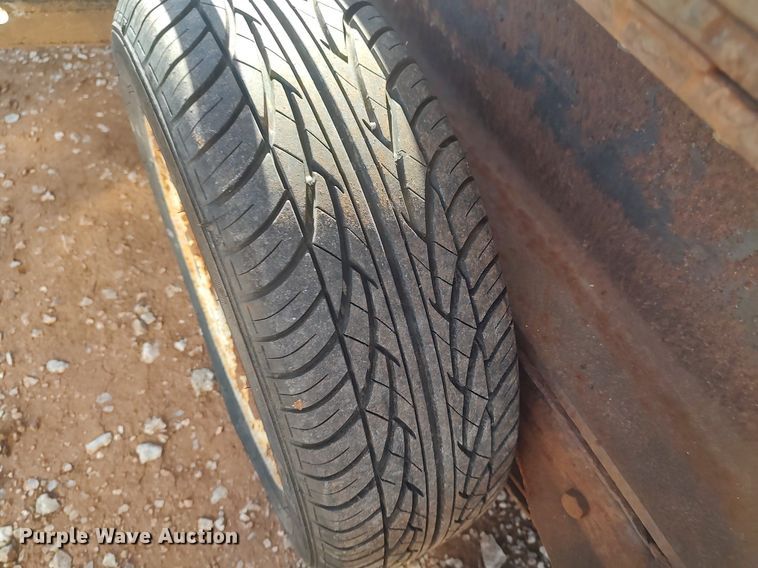 image for item DO3696 Shop built  log splitter trailer