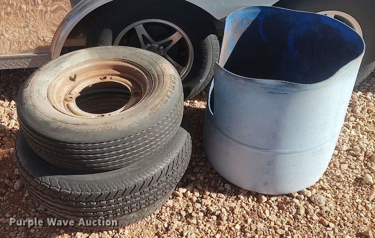 image for item DO3696 Shop built  log splitter trailer