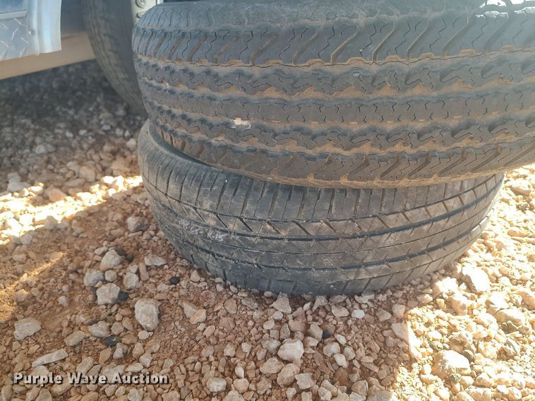 image for item DO3696 Shop built  log splitter trailer