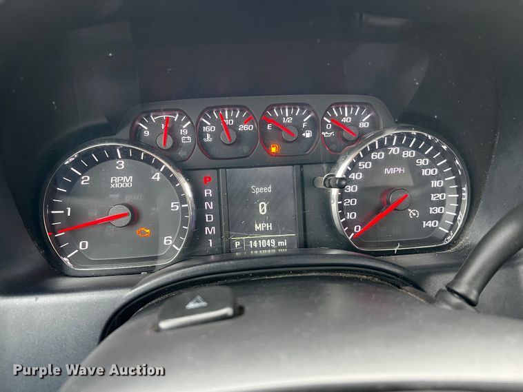 image for item DQ1954 2016 Chevrolet Silverado 3500HD  flatbed pickup truck