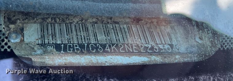 image for item DQ5096 1992 Chevrolet C3500  flatbed pickup truck