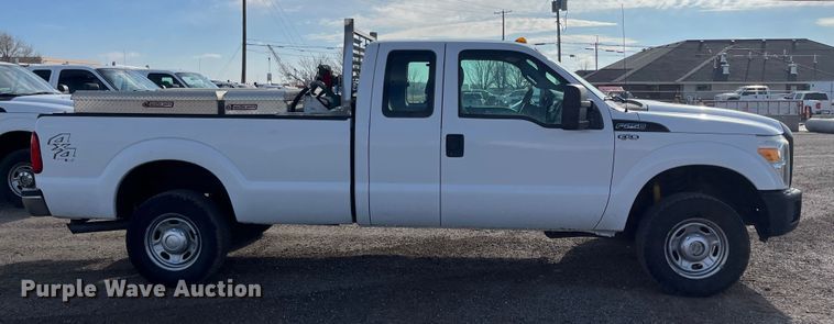 image for item DQ5097 2012 Ford F250 Super Duty  SuperCab pickup truck