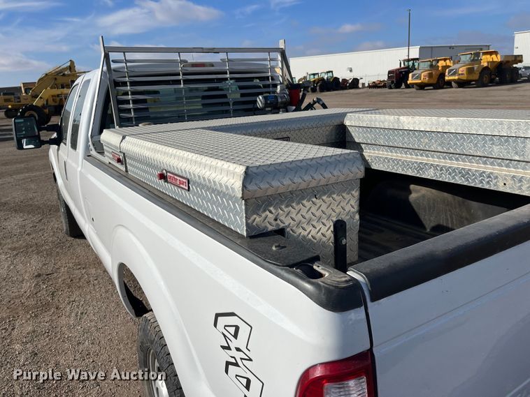 image for item DQ5097 2012 Ford F250 Super Duty  SuperCab pickup truck