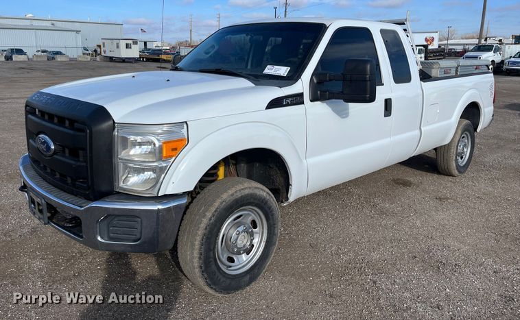 image for item DQ5100 2012 Ford F250 Super Duty  SuperCab pickup truck