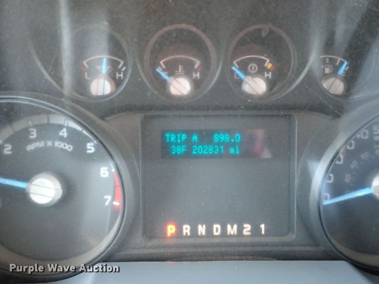 image for item DQ5102 2012 Ford F250 Super Duty  SuperCab pickup truck