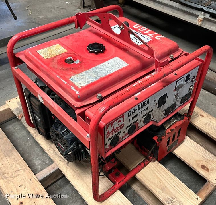image for item DQ5107 Multiquip GA-6HEA  generator
