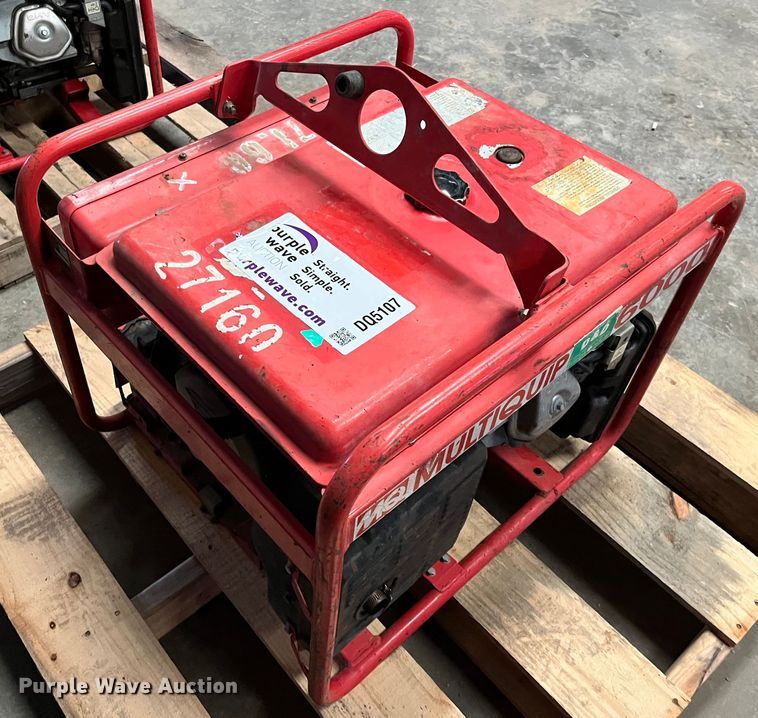 image for item DQ5107 Multiquip GA-6HEA  generator