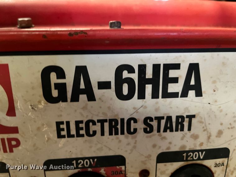 image for item DQ5107 Multiquip GA-6HEA  generator