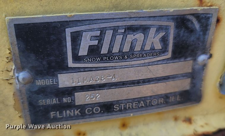 image for item DR3372 Flink 11MA38-A  snow plow