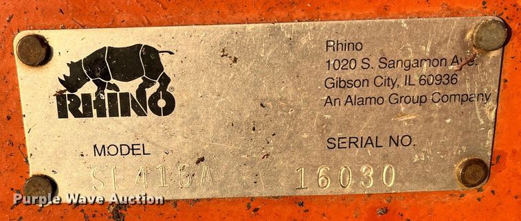 image for item DR7435 Rhino SE415A  batwing rotary mower