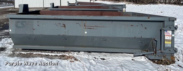 image for item DR7437 Roll-off dumpster