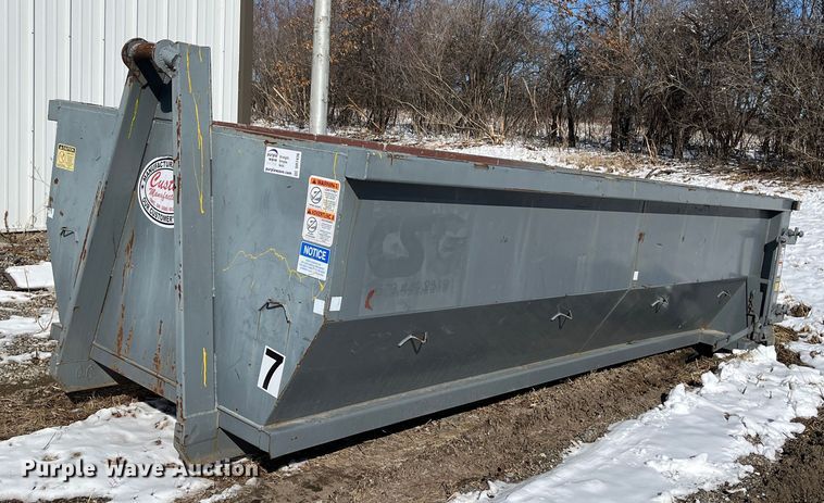 image for item DR7438 Roll-off dumpster