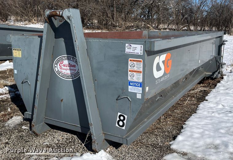image for item DR7440 Roll-off dumpster