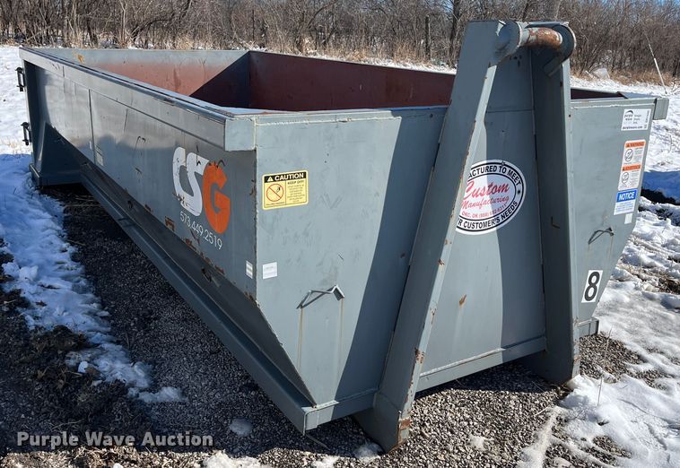 image for item DR7440 Roll-off dumpster