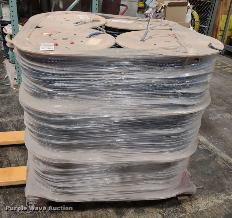 image for item DR8134 (12) spools of Kaf-Tech 10-2 metal clad copper cable