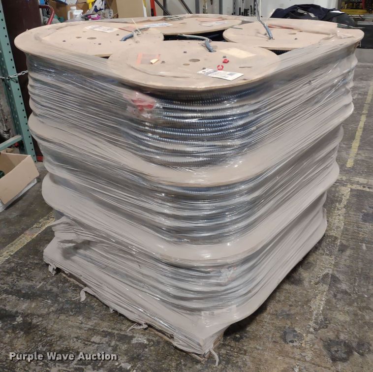 image for item DR8134 (12) spools of Kaf-Tech 10-2 metal clad copper cable