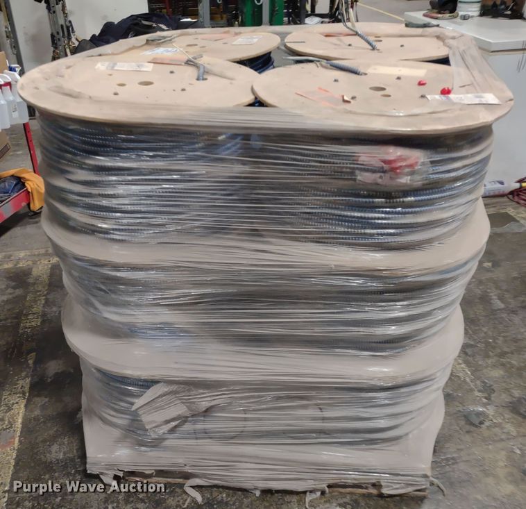 image for item DR8134 (12) spools of Kaf-Tech 10-2 metal clad copper cable