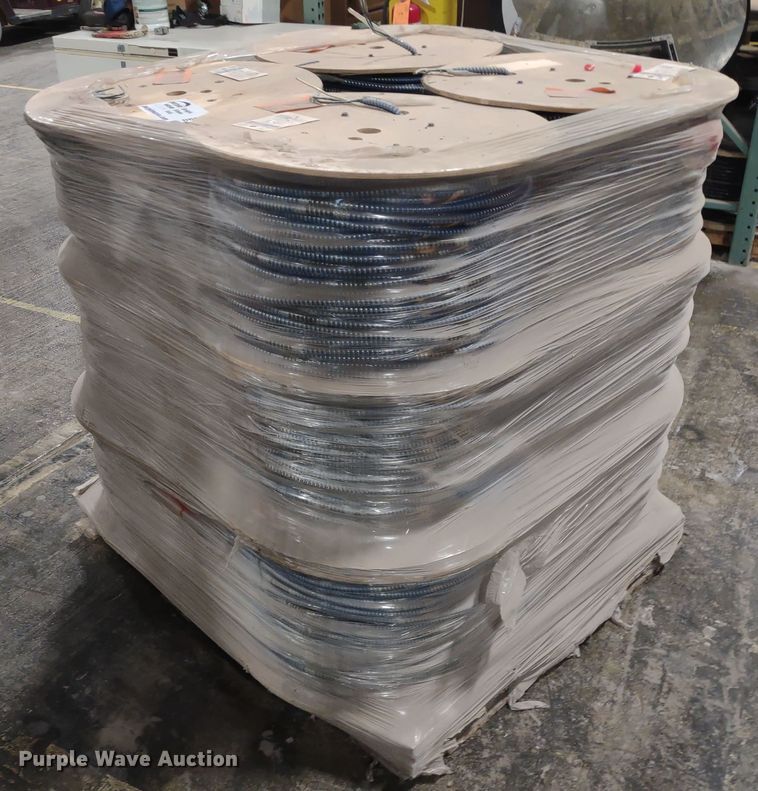 image for item DR8134 (12) spools of Kaf-Tech 10-2 metal clad copper cable