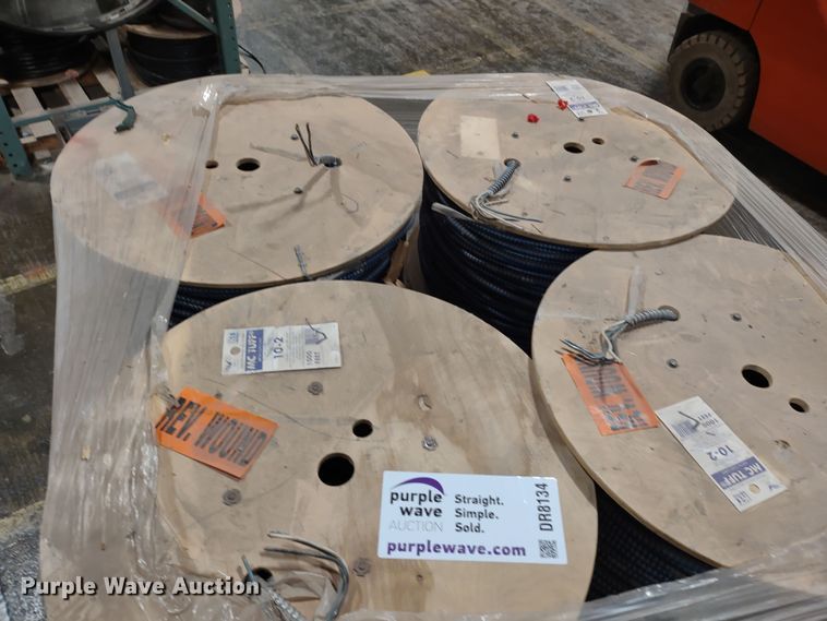 image for item DR8134 (12) spools of Kaf-Tech 10-2 metal clad copper cable