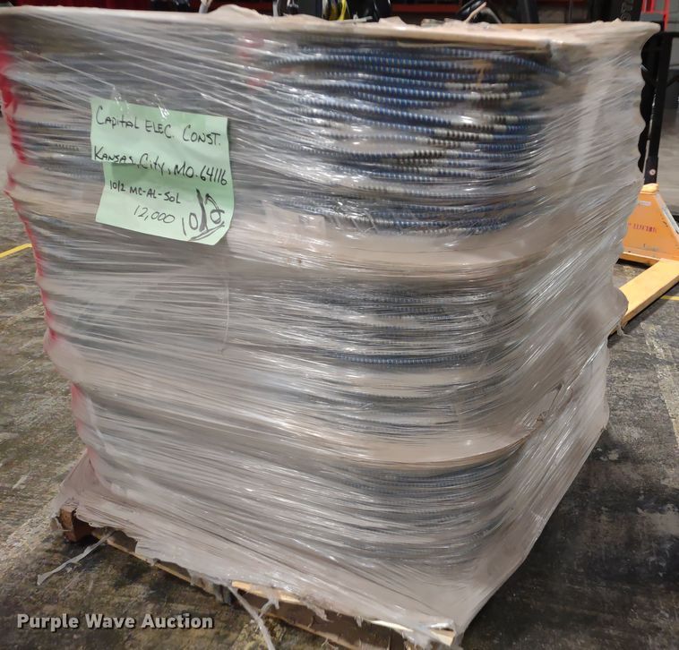 image for item DR8134 (12) spools of Kaf-Tech 10-2 metal clad copper cable