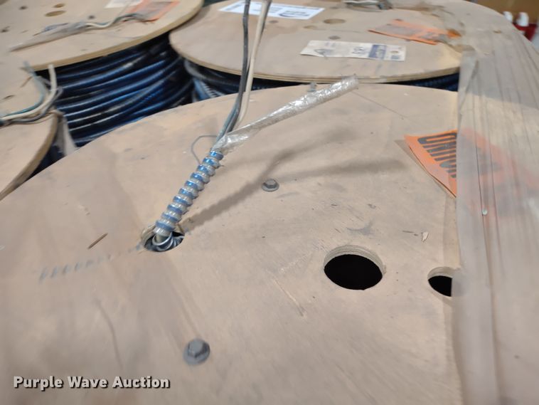 image for item DR8134 (12) spools of Kaf-Tech 10-2 metal clad copper cable