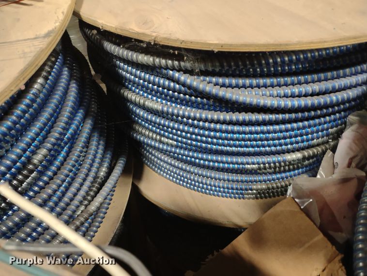 image for item DR8134 (12) spools of Kaf-Tech 10-2 metal clad copper cable