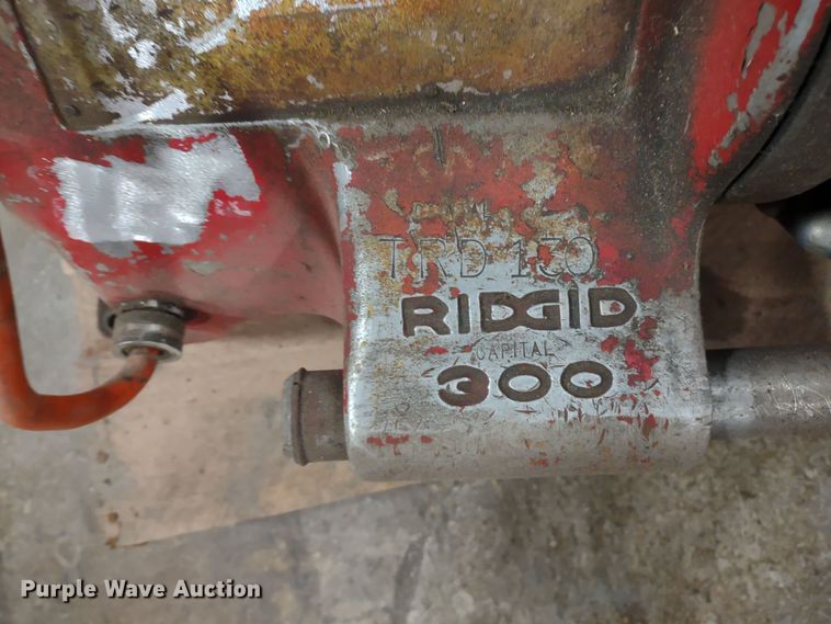 image for item DR8135 (6) Ridgid pipe threading machines